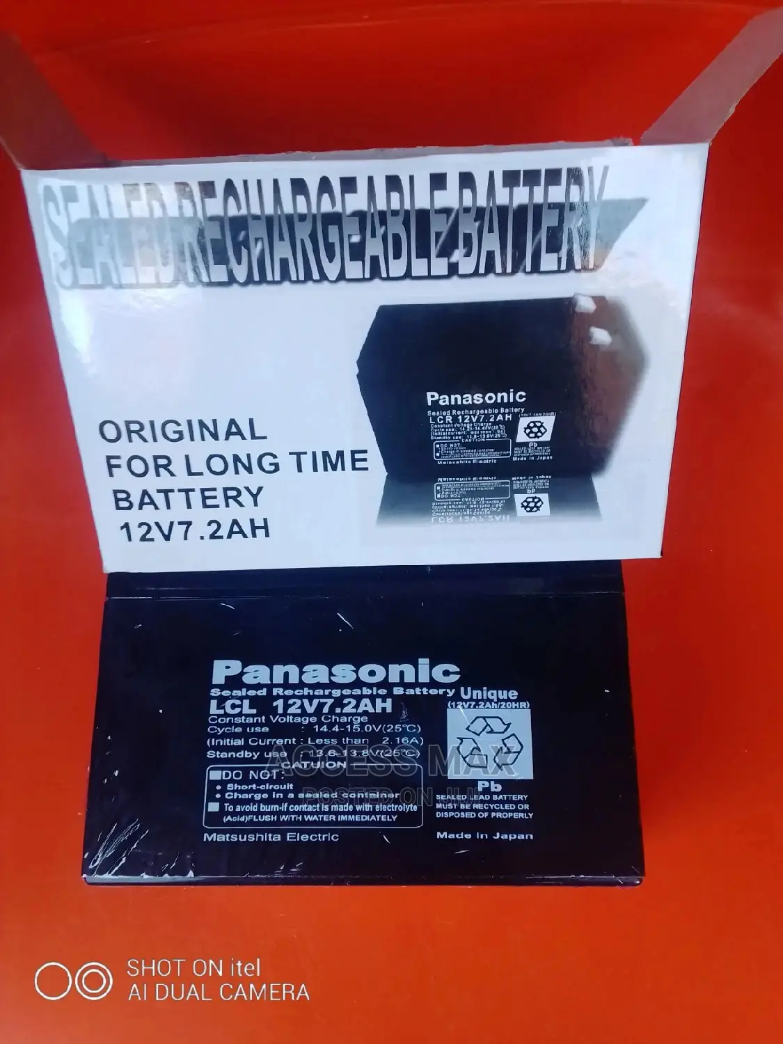 12v.7 2ah Fire Alarm Panel Battery Available Now