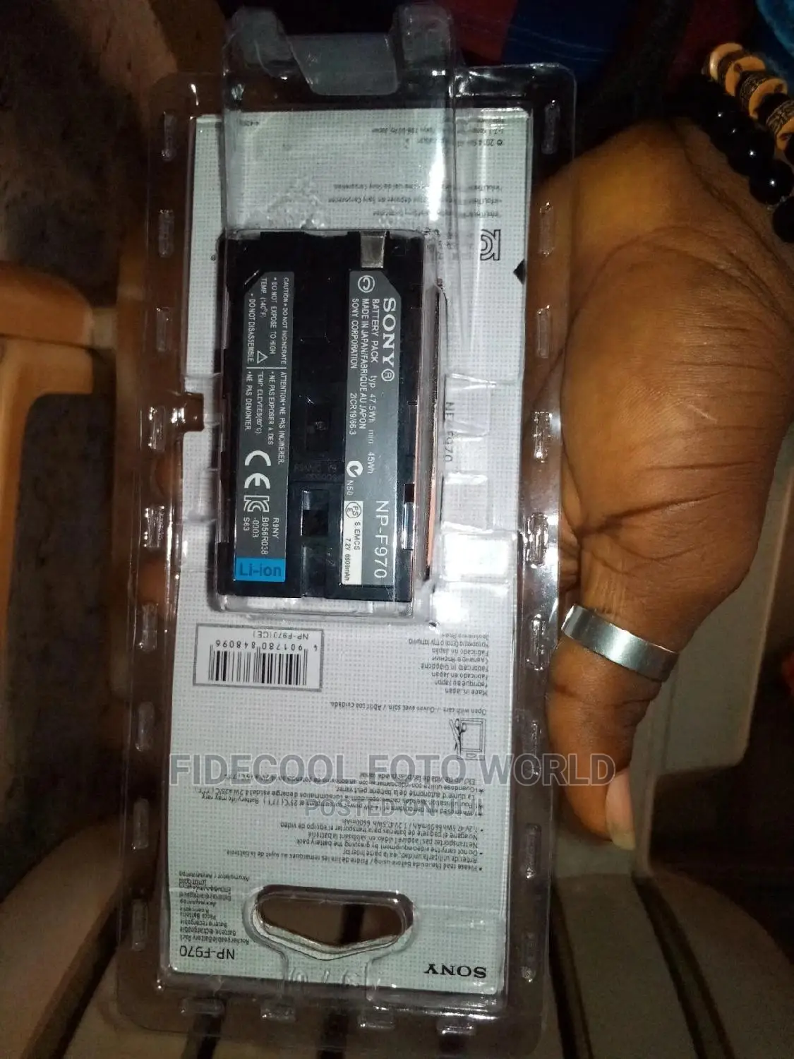 Sony Np F970 Battery