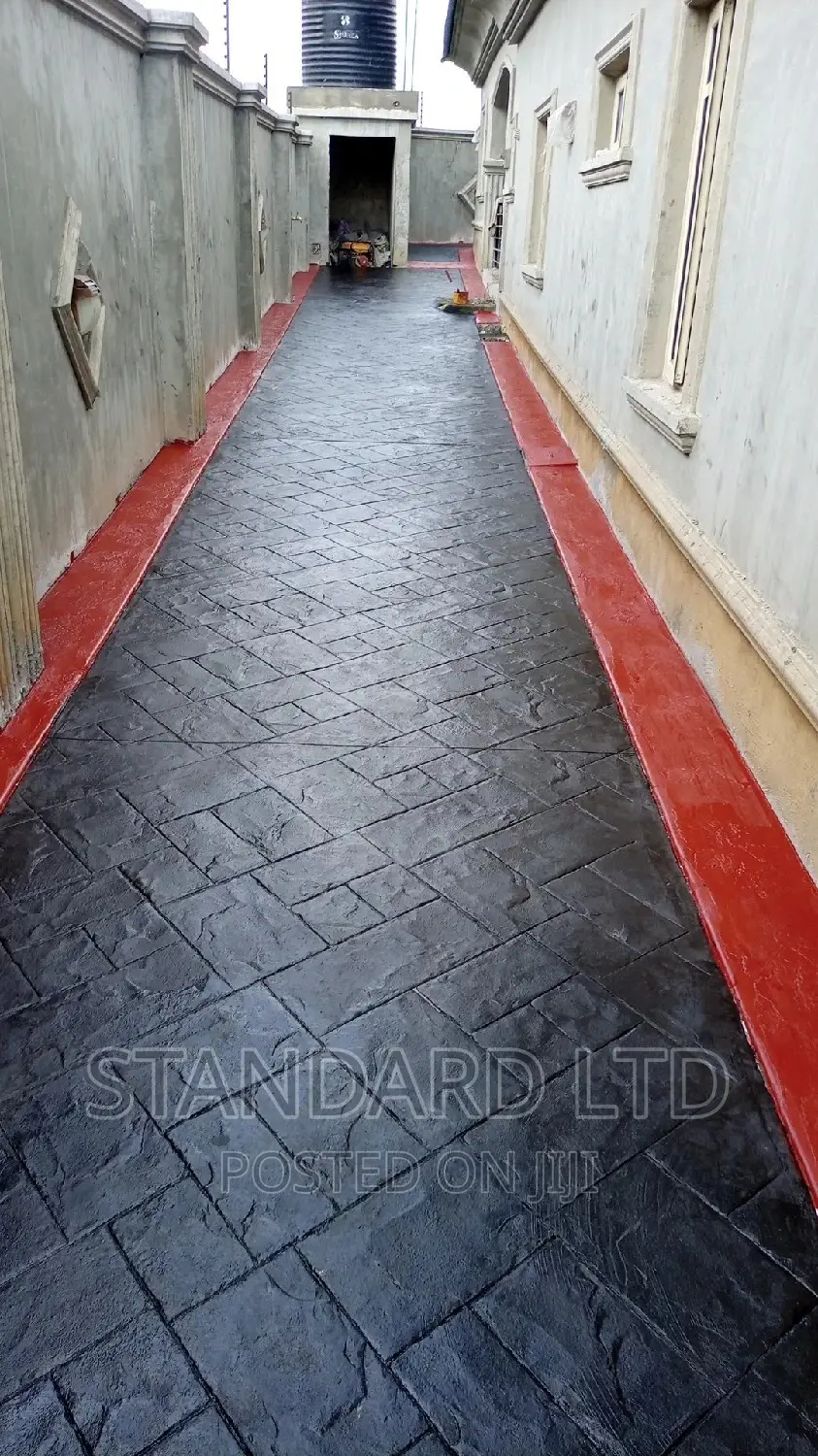 New American Stamp Concrete