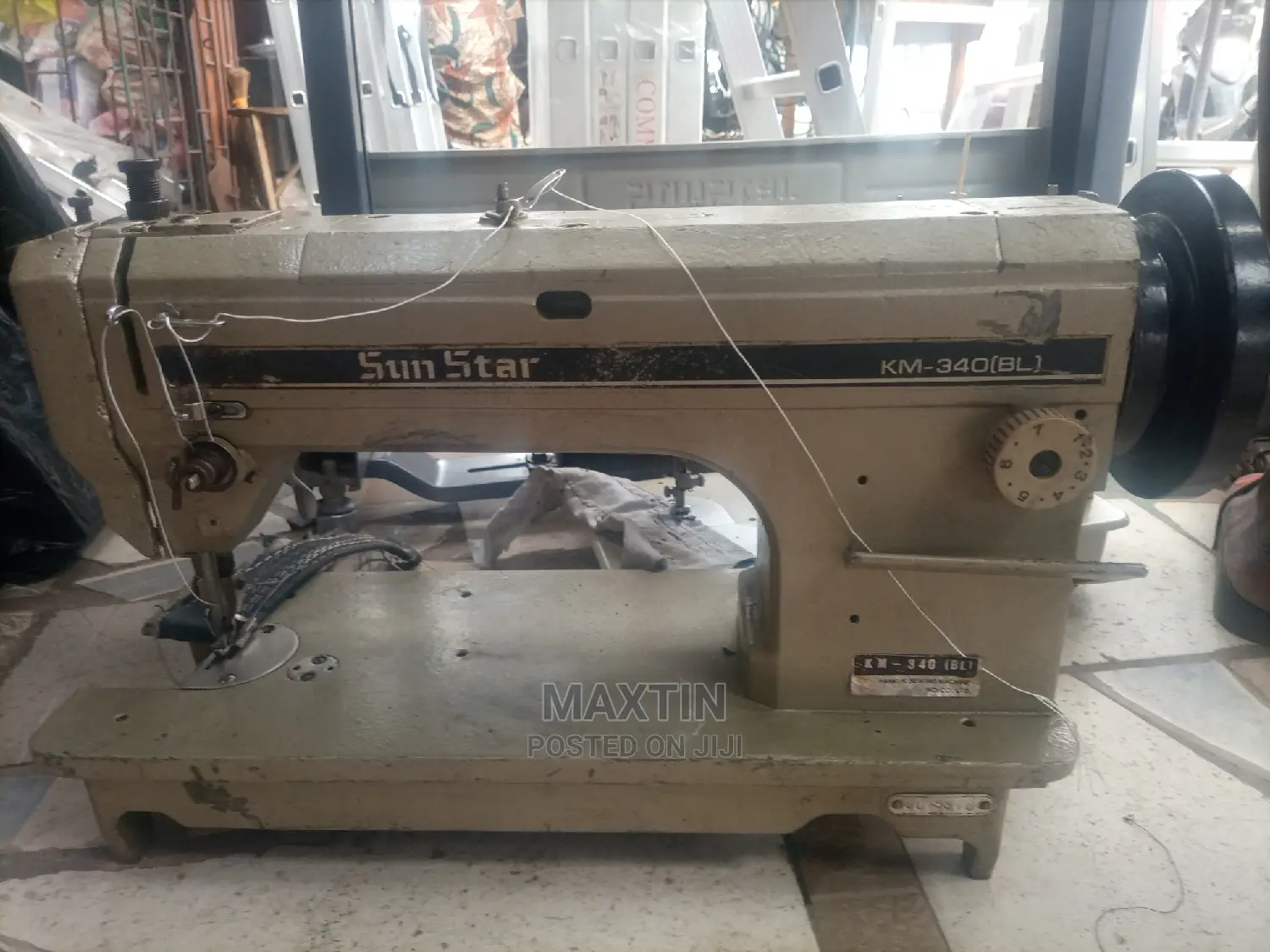 Singer Double Presser Foot Industrial Leather Sewing Machine