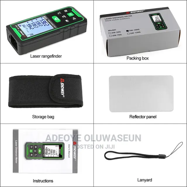 100m Outdoor Laser Meter/Outdoor Distance Meter/ Laser Tape