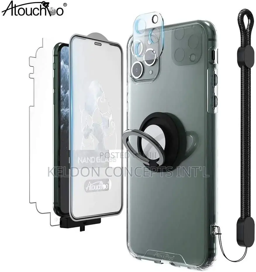 Anti-shock 6 In 1 iPhone 12 Transparent Case