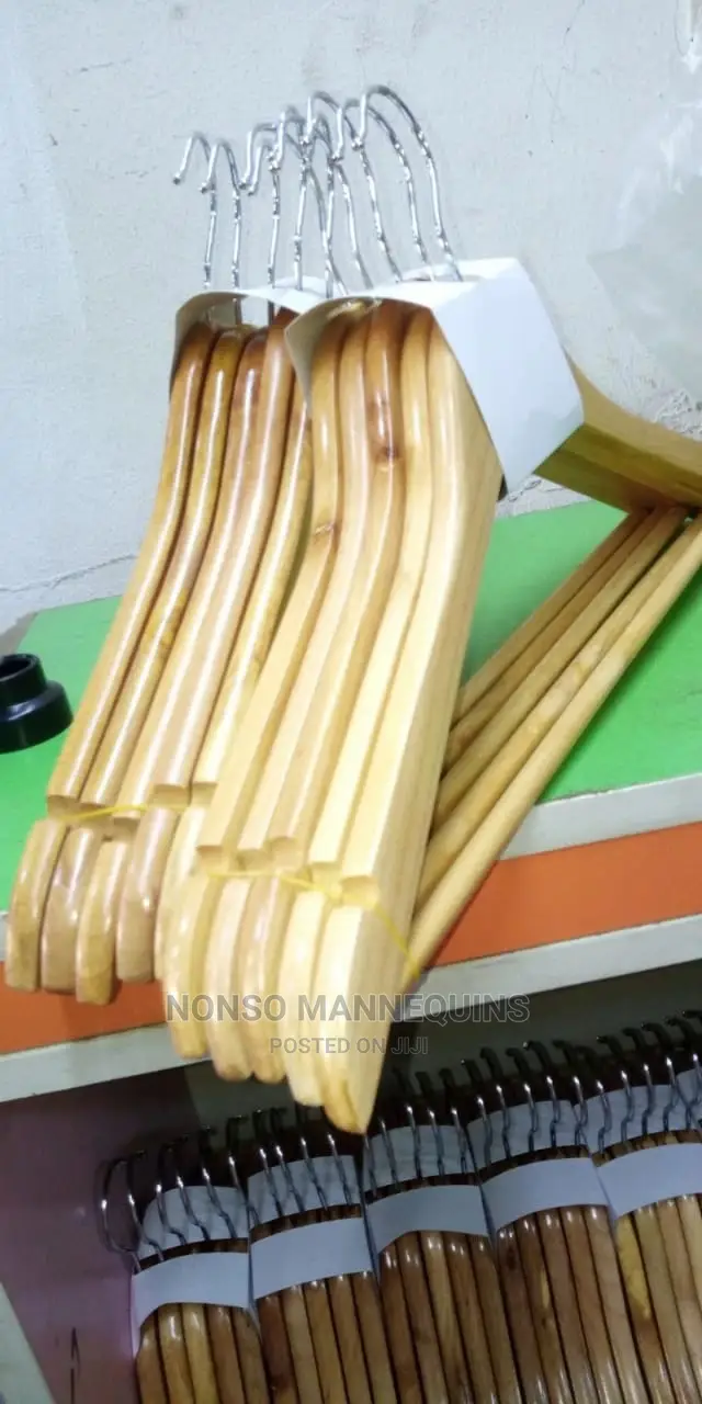 High Demand Wooden Clothes Hangers