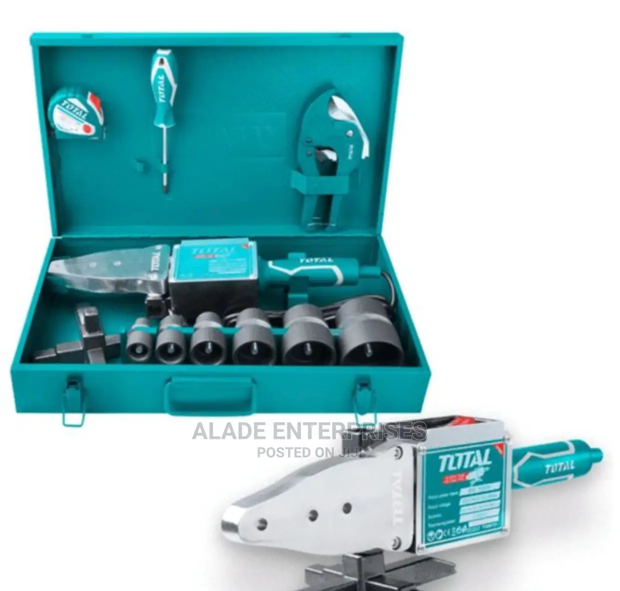 TOTAL PPR Pipe Plastic Tube Welding Machine Tool