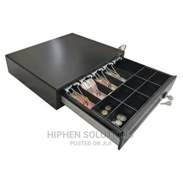 Electronic Cash Drawer Cash Register POS 4 Bills 5 Coins