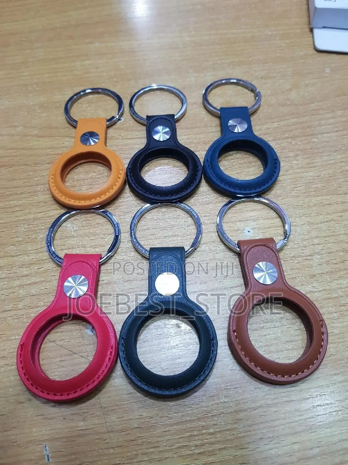 Apple Airtag Leather Key Ring Case
