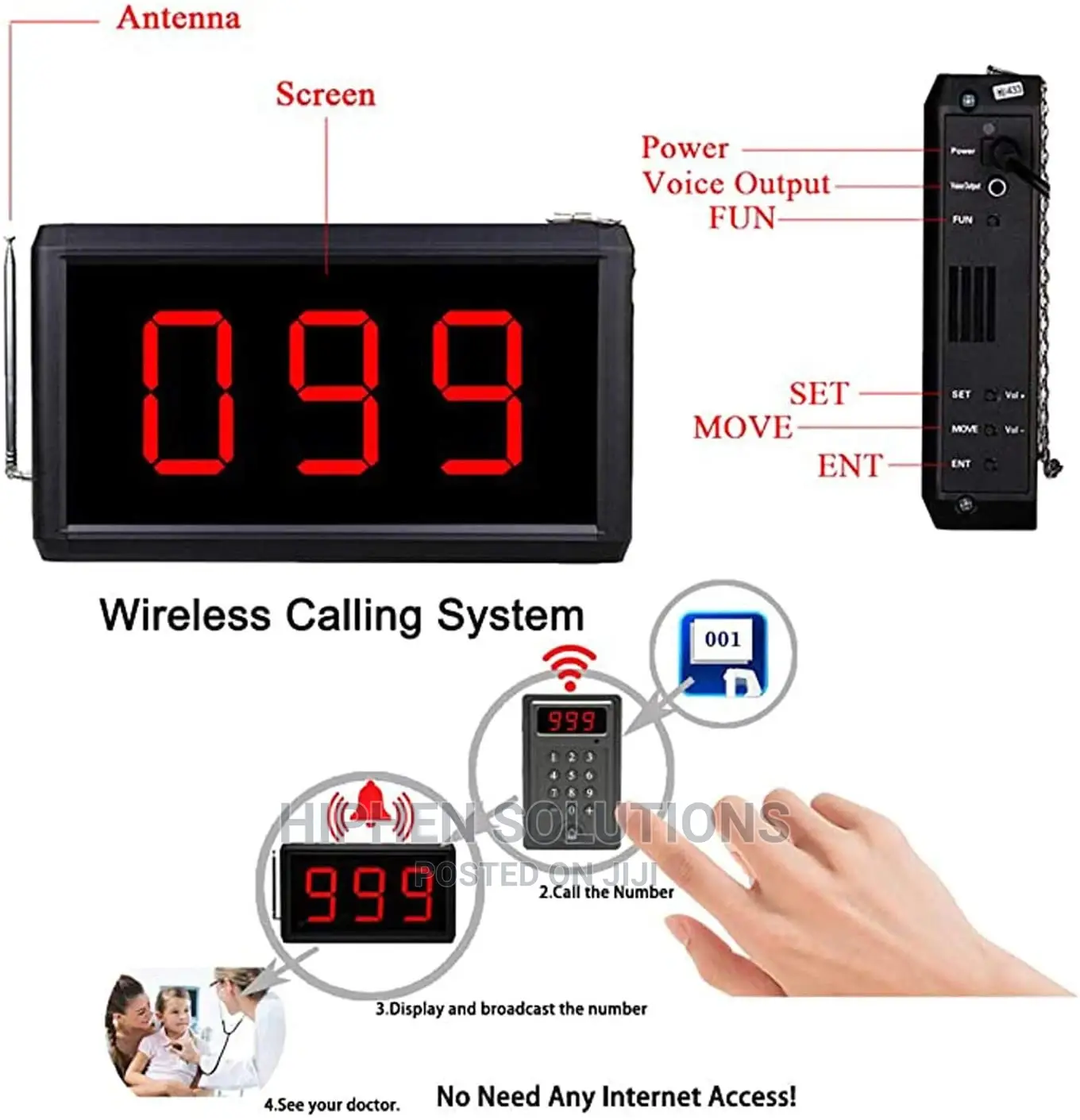 Restaurant Wireless Queue Management