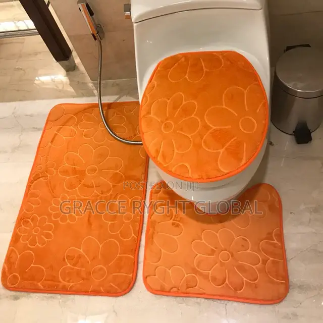 3pcs Toilet Mat
