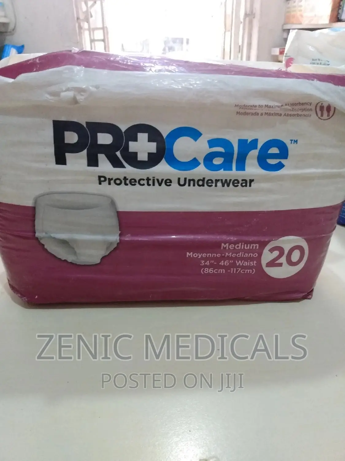 Procare Adult Diaper Medium Size