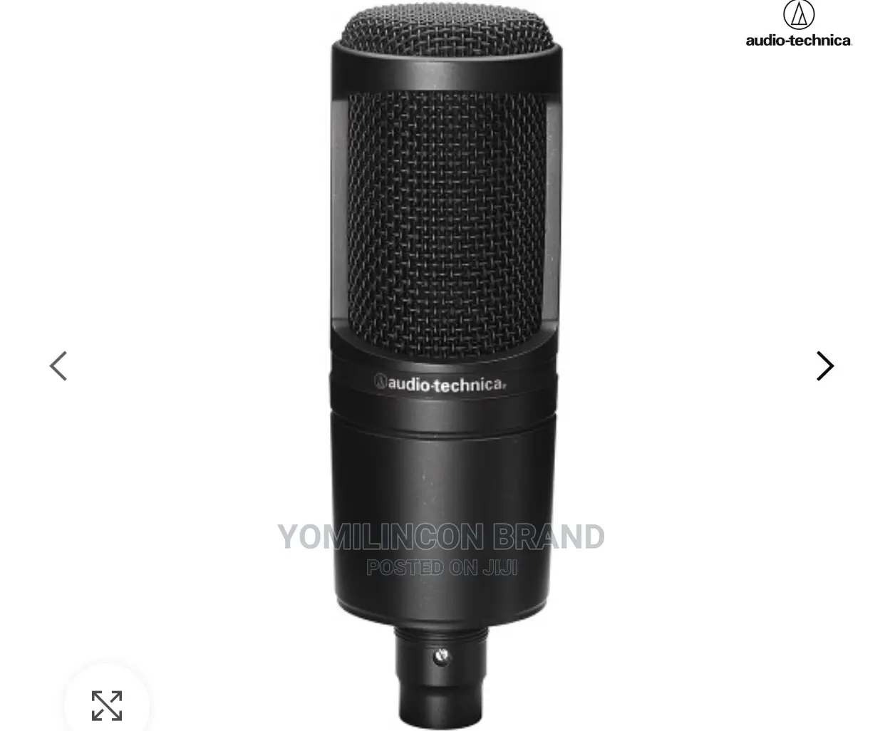 Audio-Technica AT2020 Cardioid Condenser Microphone