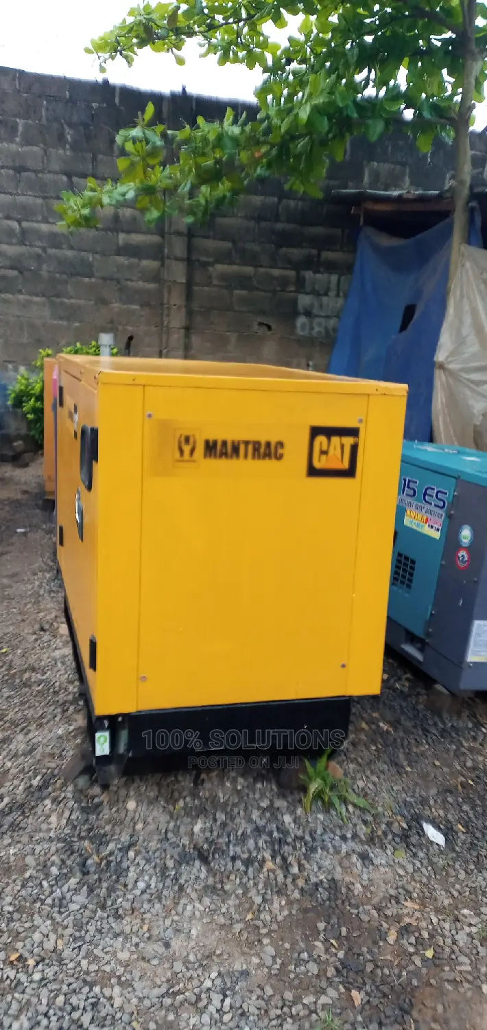 15kva Mantrac (Cat) Sound Proof Generator for Sale.