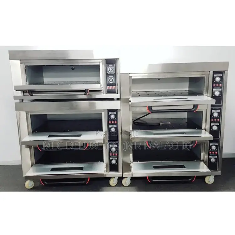 Quality ELECTRIC Deck Baking Ovens (2,4,6,9 Trays Available)