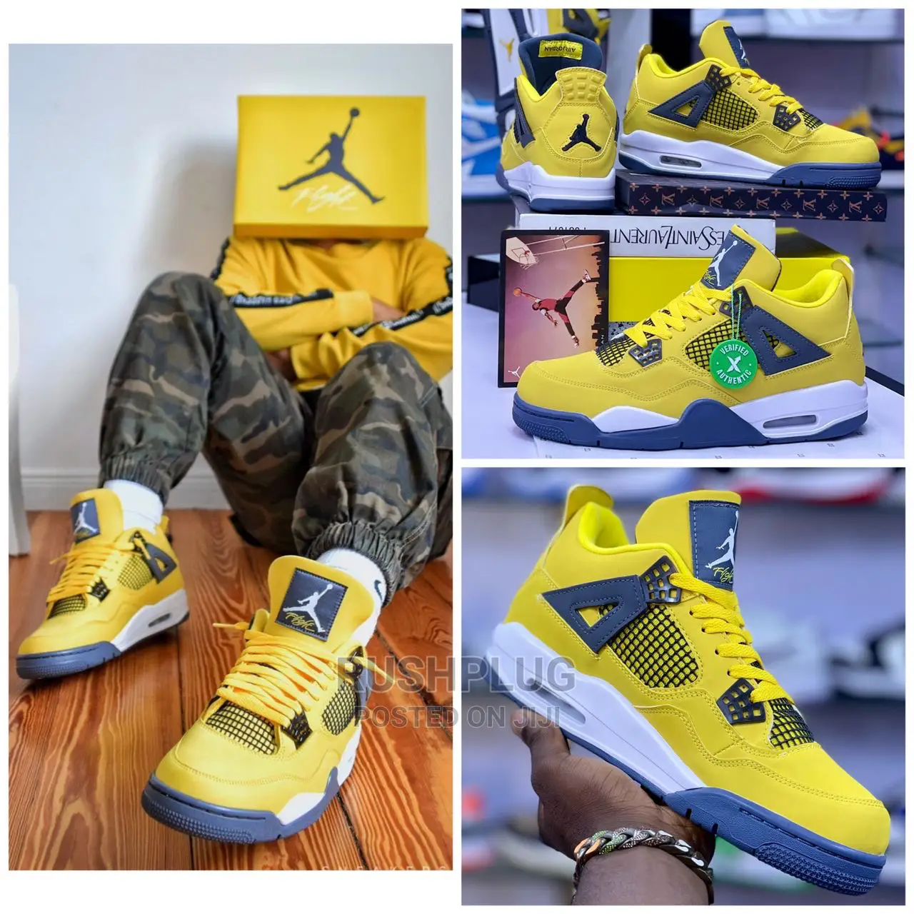 Air Jordan Iv Retro ‘ Lightning ’