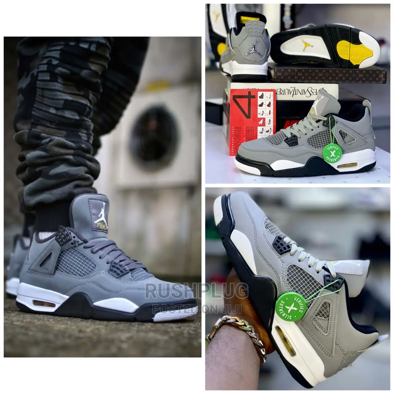 Air Jordan IV Retro ‘ Cool Grey ‘*