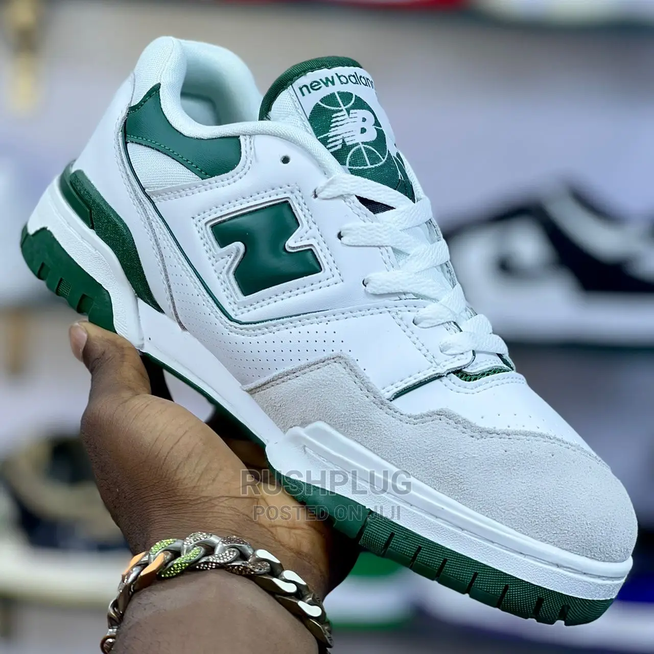 New Balance BB 550 ‘ White / Green ’