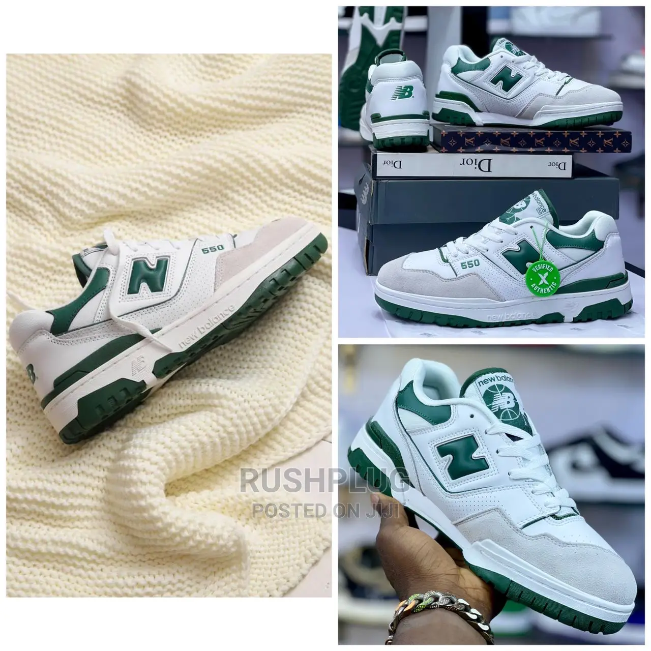 New Balance BB 550 ‘ White / Green ’