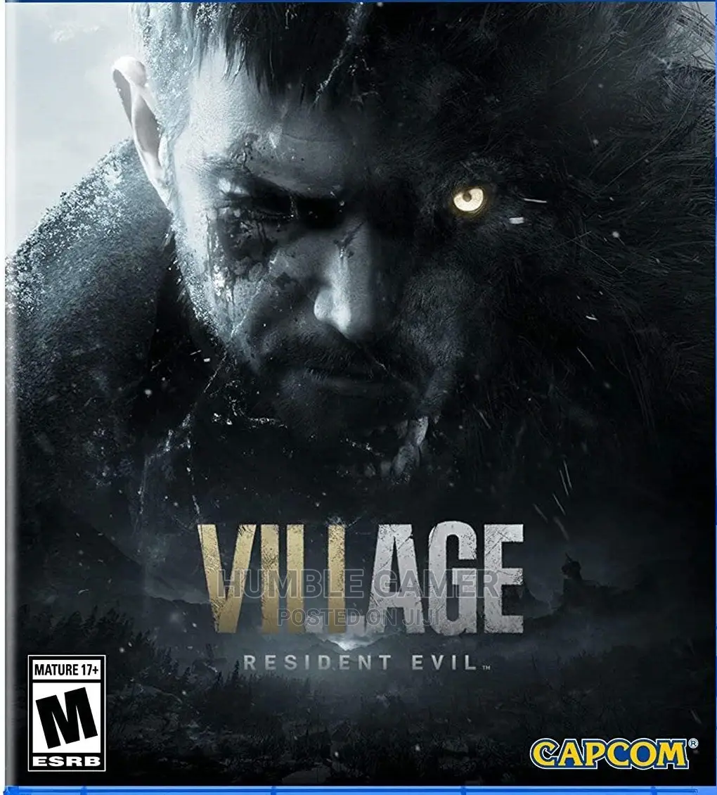 Resident Evil 8: Village DVD/CD Game Discs for PC Laptops
