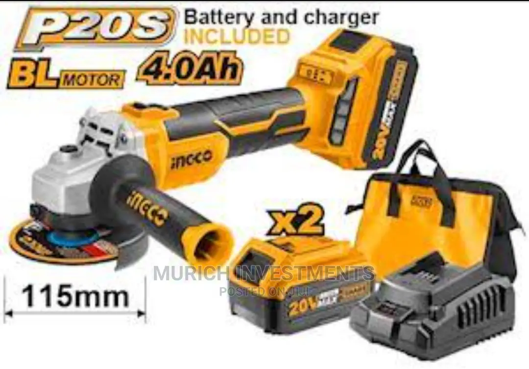 Lithium-Ion Angle Grinder