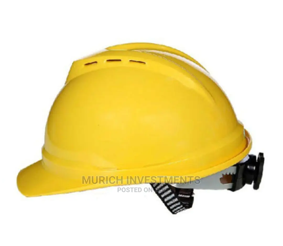 Safety Helmet White Cap Shell With Air Vent