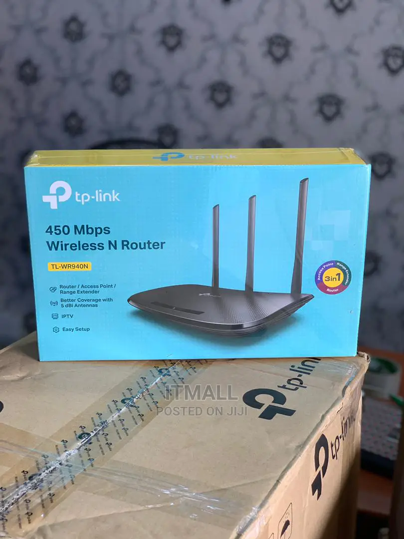 Tplink 450mbps Wireless Network Router.