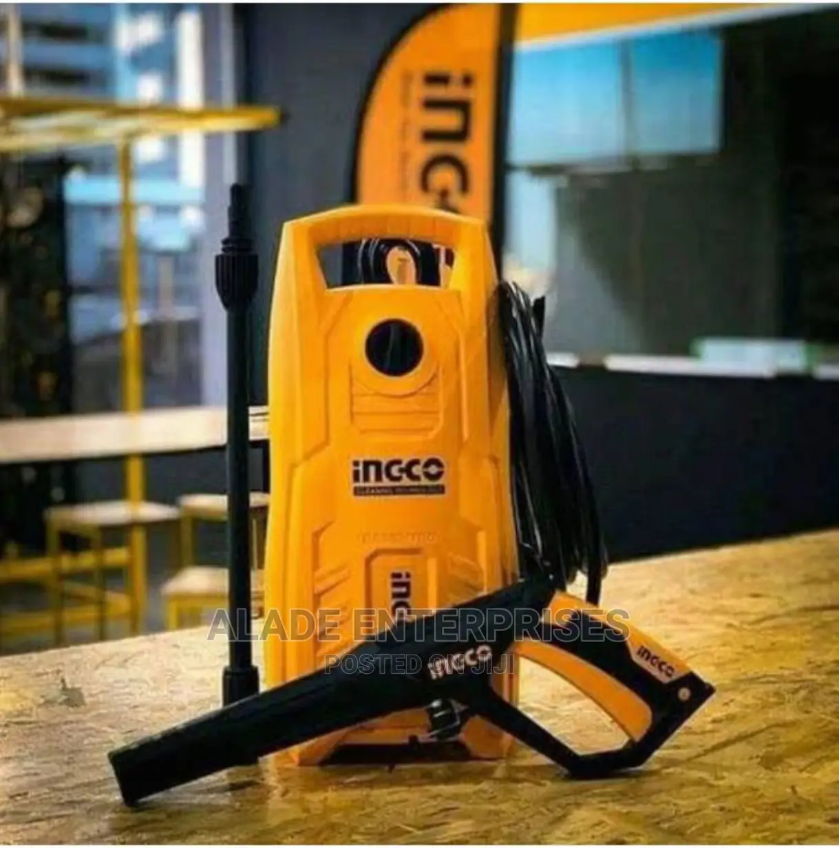 Ingco High Pressure Washer 1400w Auto Stop System