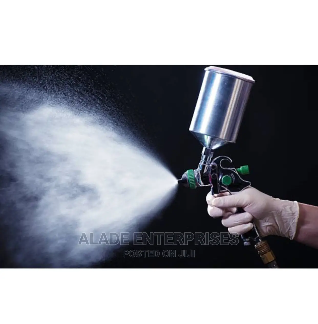Ingco Air Spray Gun 400cc Up Cup