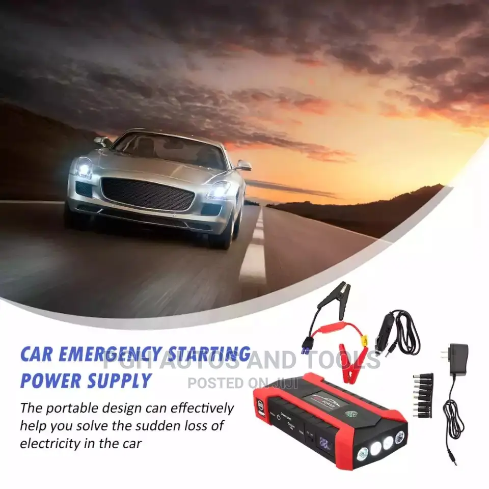 Jump Starter Battery Booster With 99,000mah Capacity