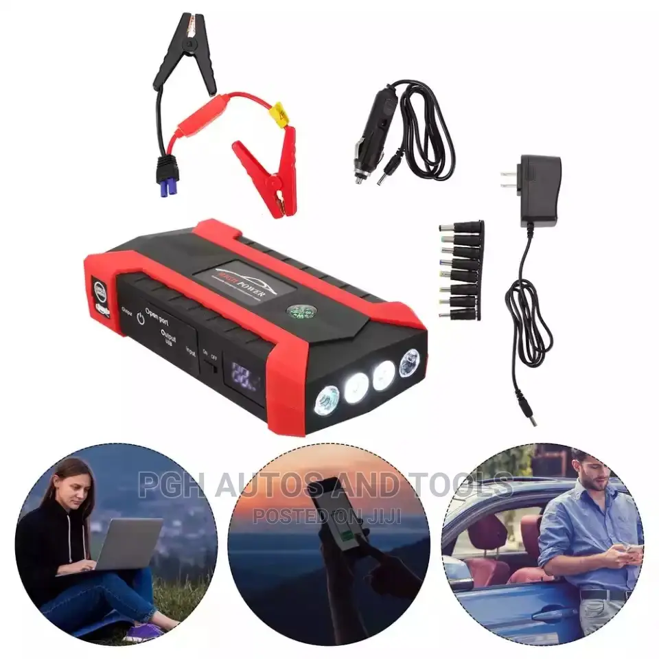 Jump Starter Battery Booster With 99,000mah Capacity