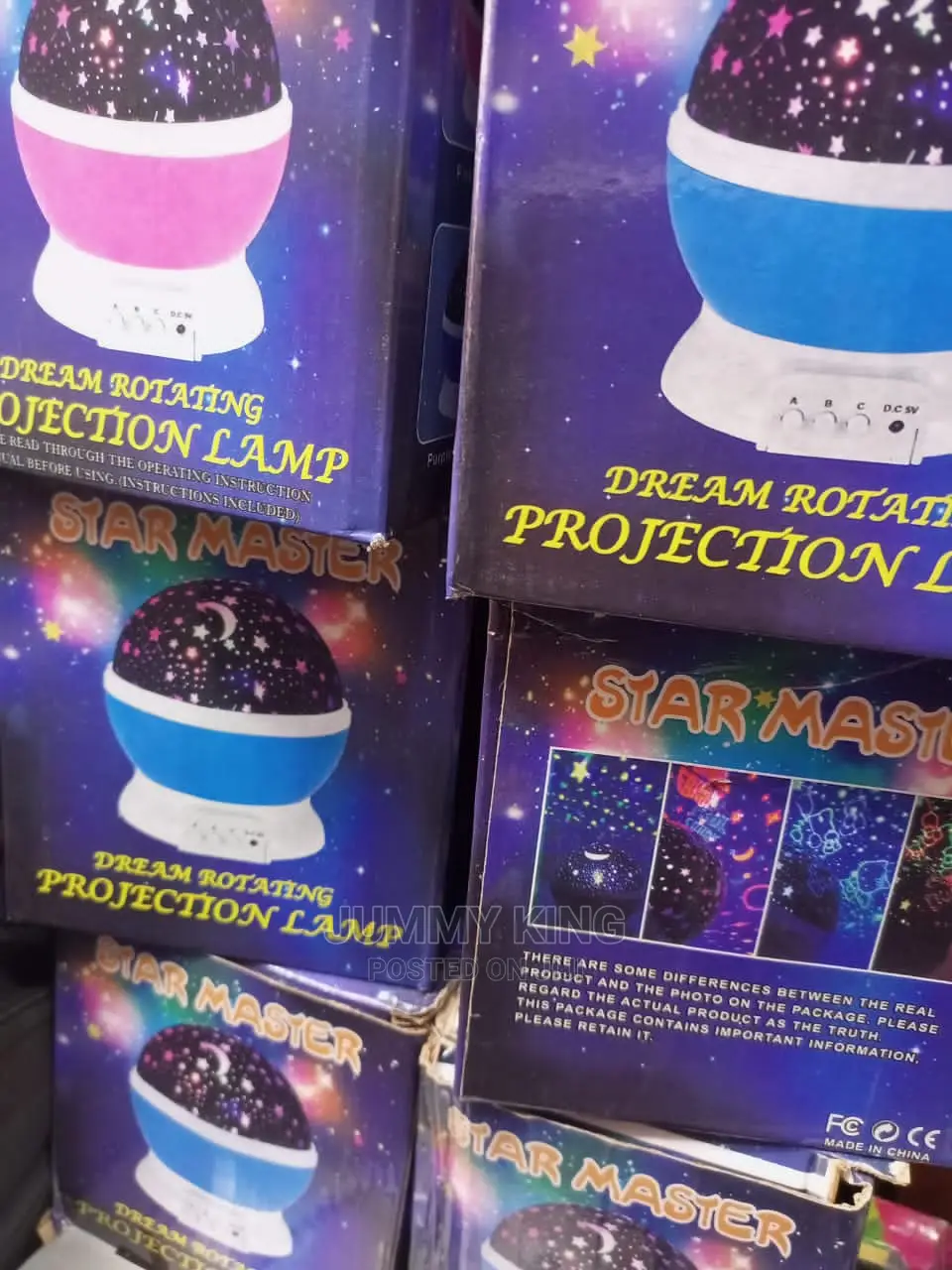 Dream Rotating Projection Lamp