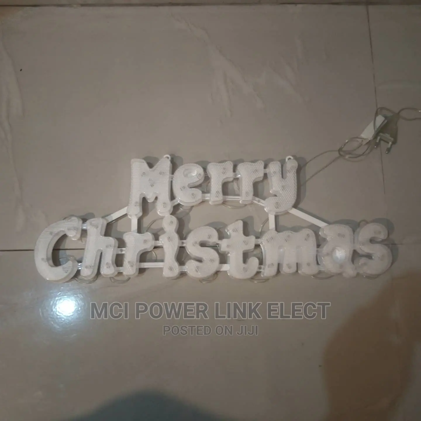 Outdoor/ Indoor LED Merry Christmas Lighted Sign