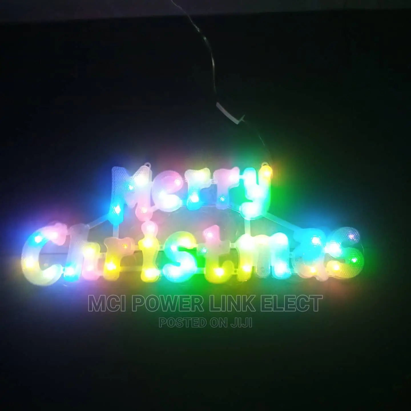 Outdoor/ Indoor LED Merry Christmas Lighted Sign