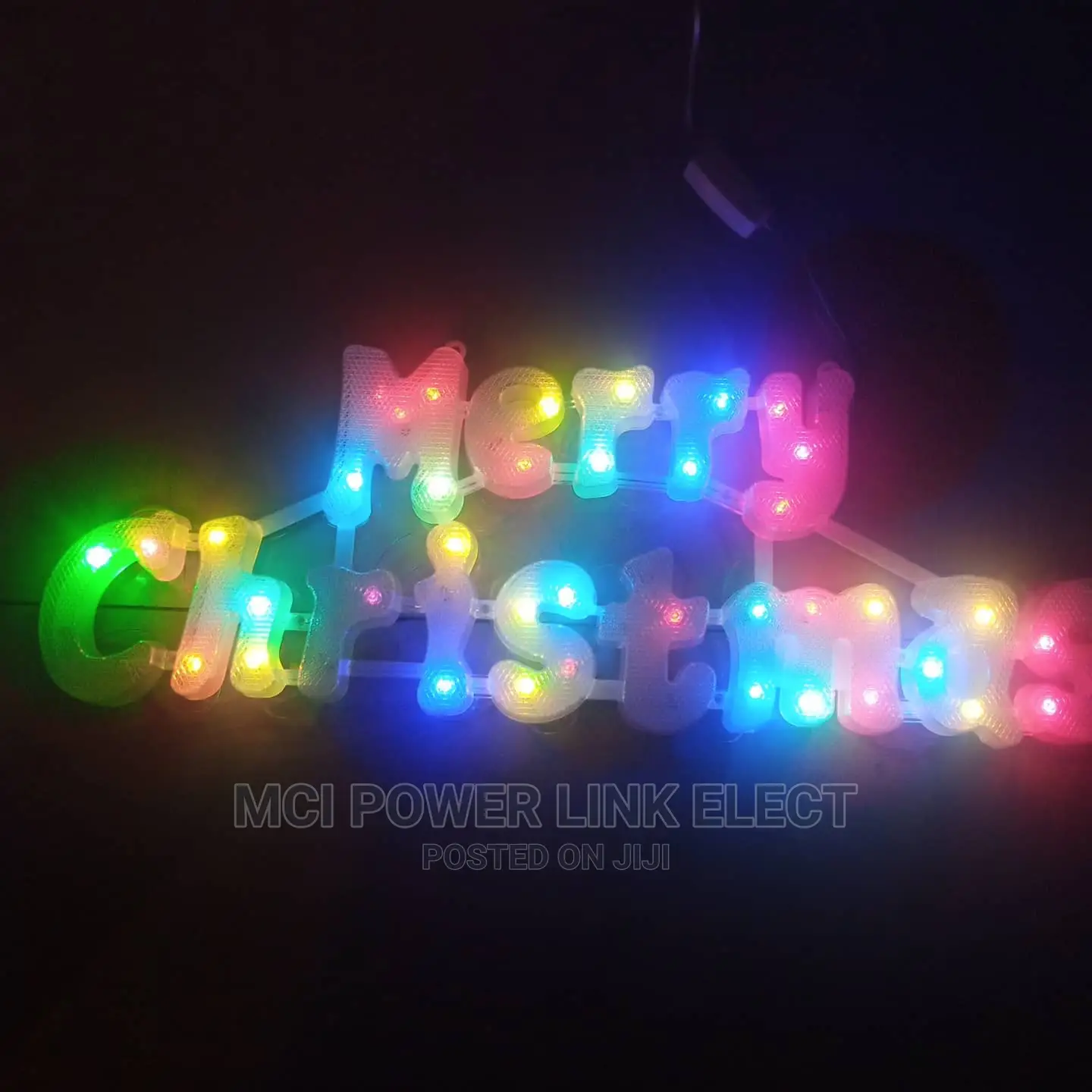 Outdoor/ Indoor LED Merry Christmas Lighted Sign