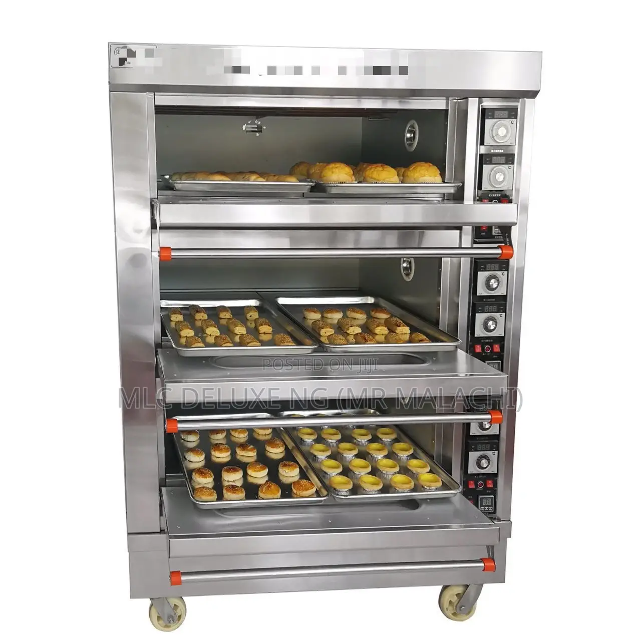 High Quality 36loaves Industrial 6trays Baking Oven(3 Decks)
