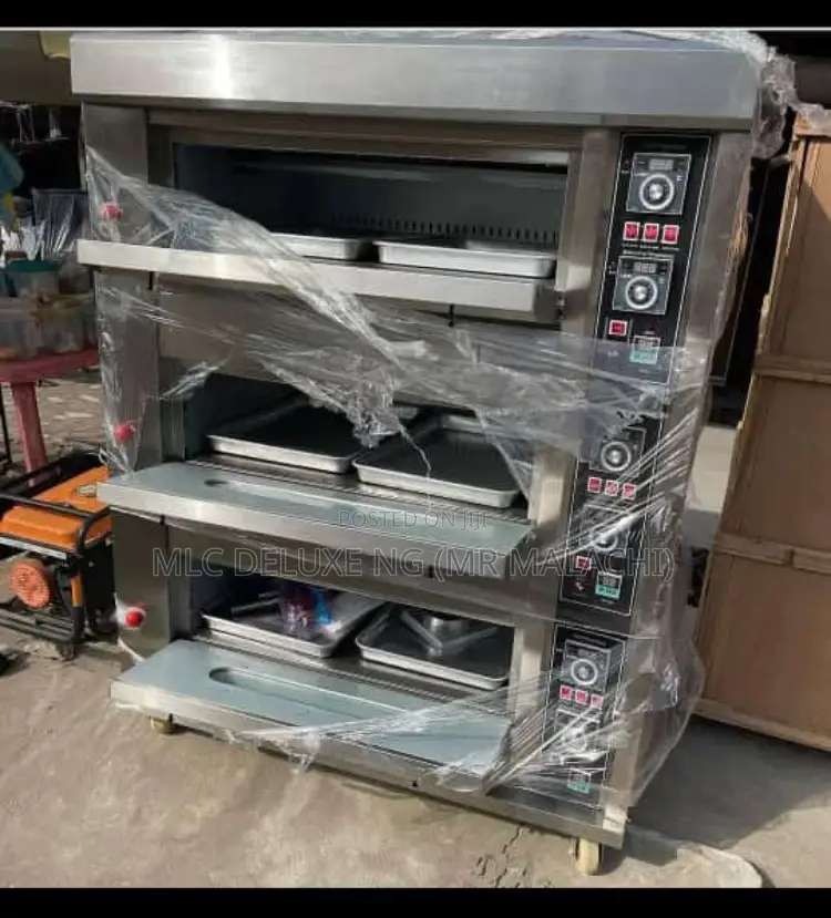 High Quality 36loaves Industrial 6trays Baking Oven(3 Decks)
