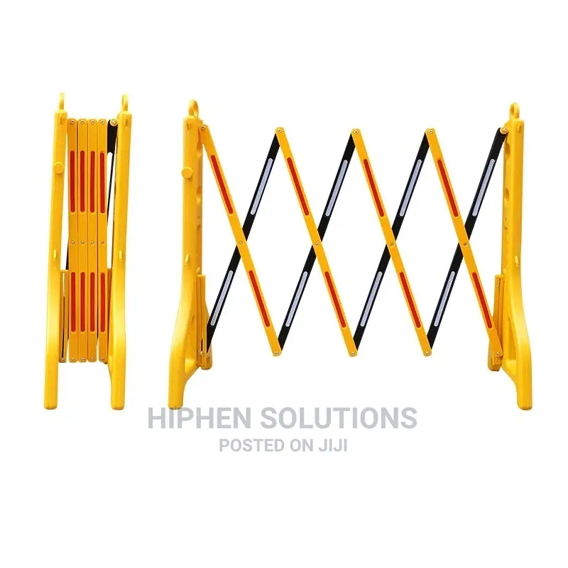 Expandable Plastic Traffic Barrier With PVC