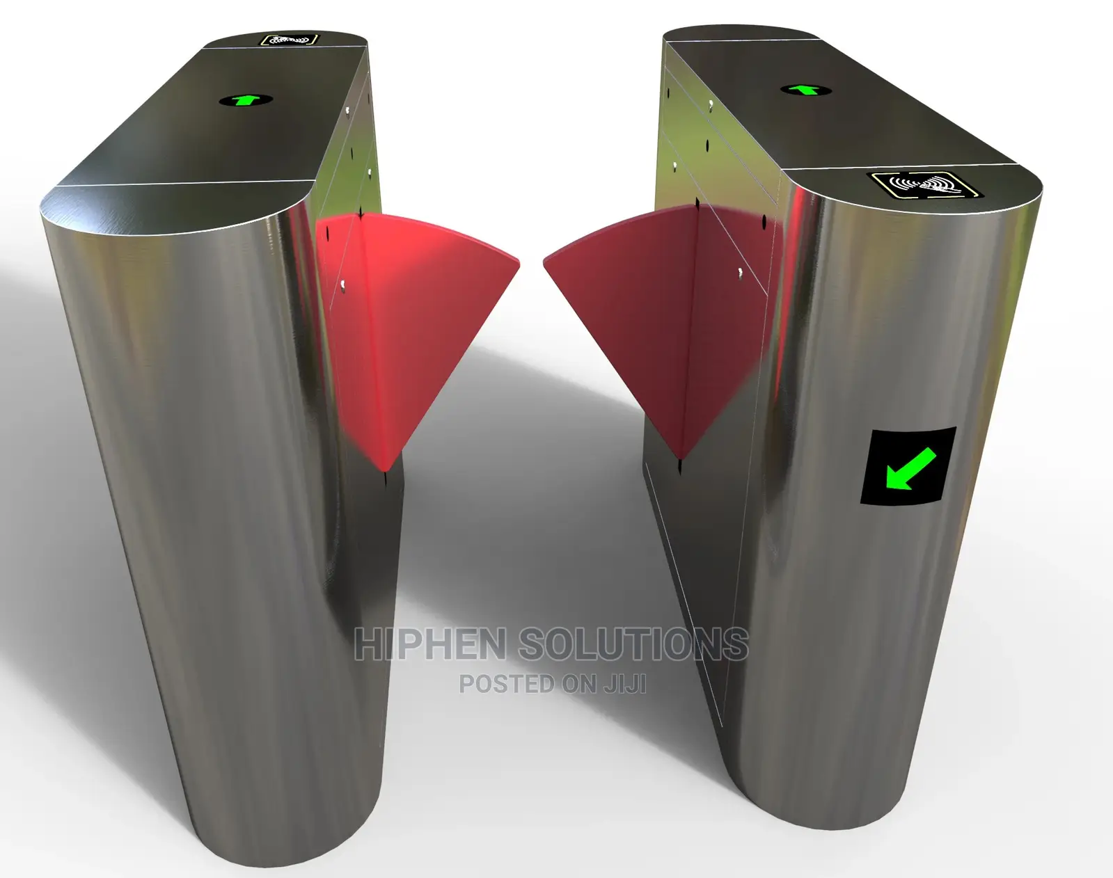Strictly Checked Flap Access Control Turnstile Gate