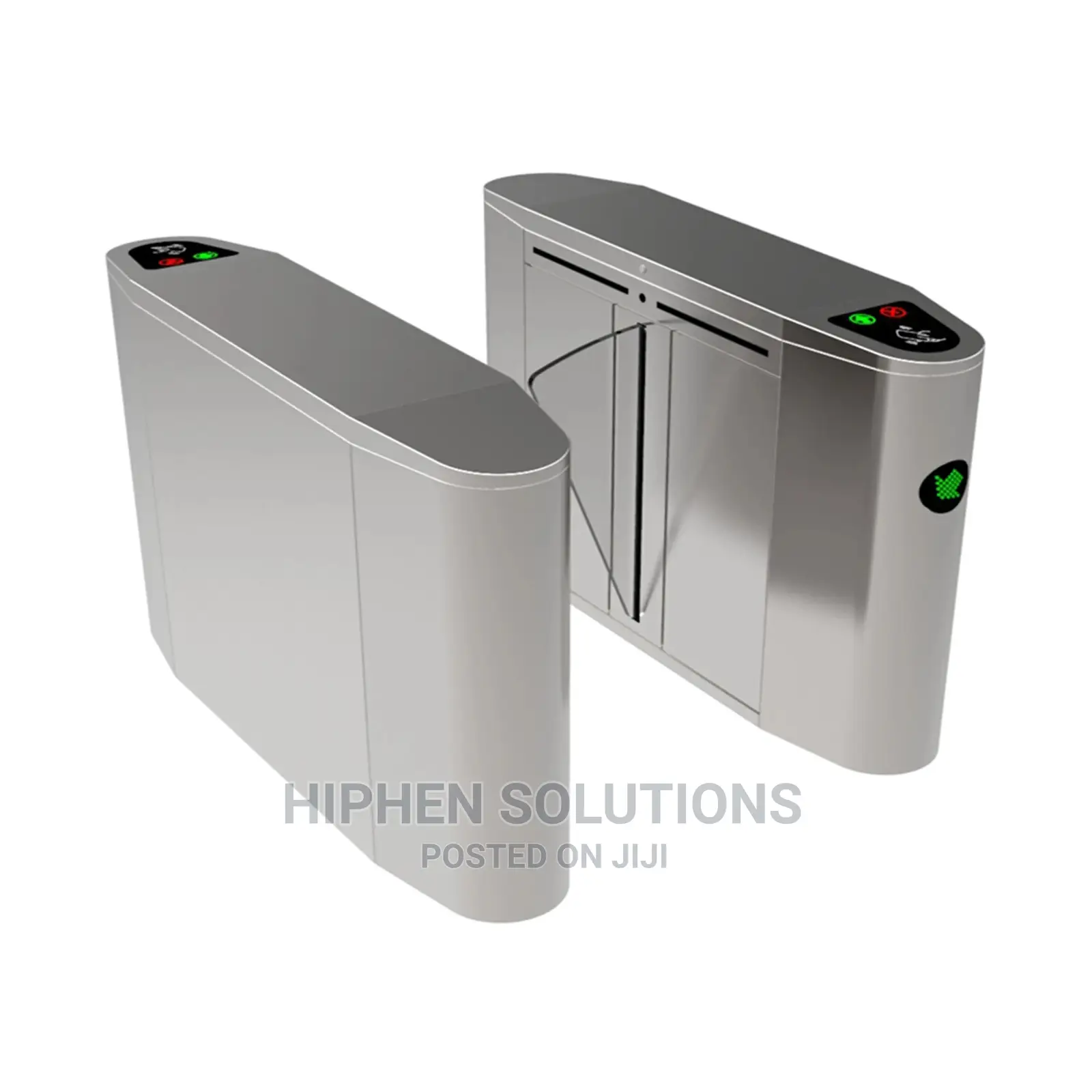 Single Lane Indoor Access Control Flap Barrier Gate