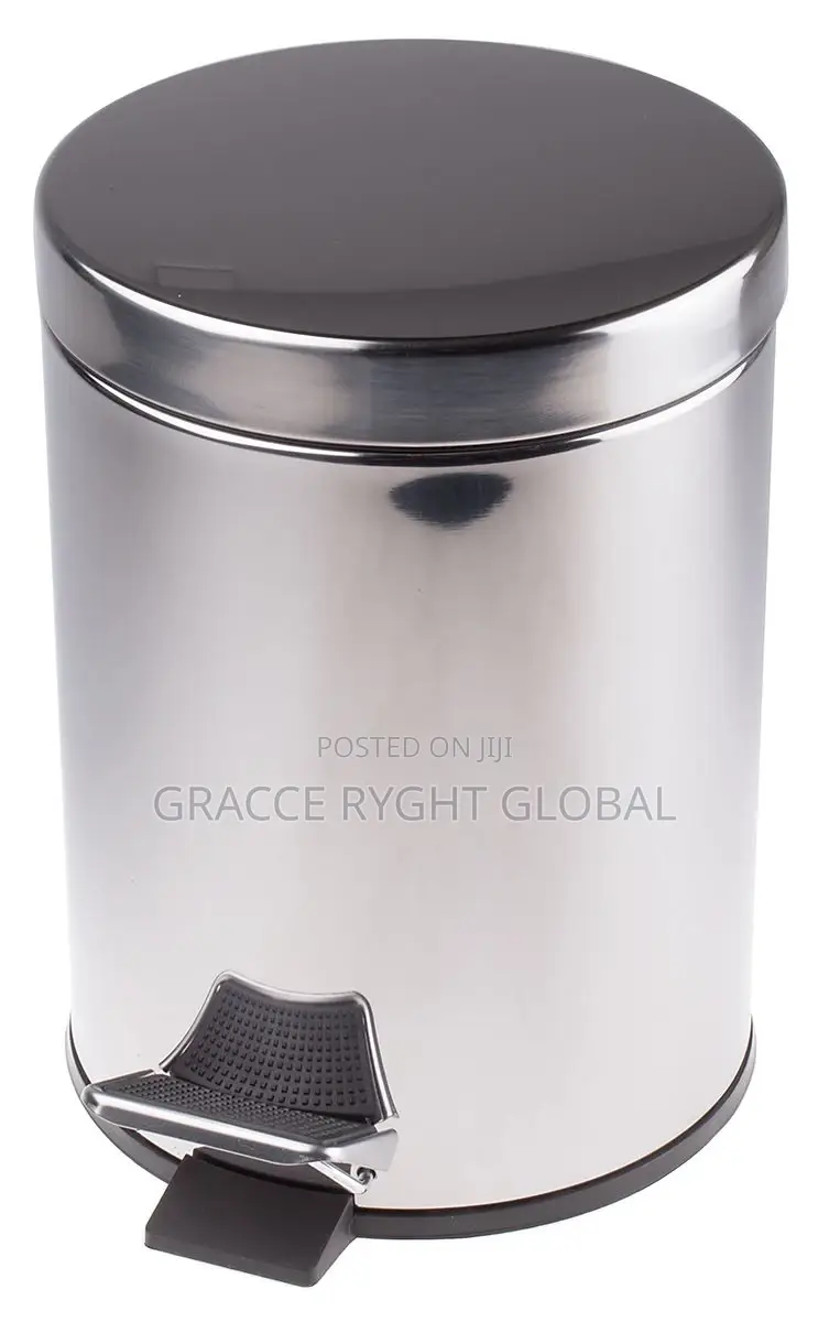 5l Stainless Pedal Bin