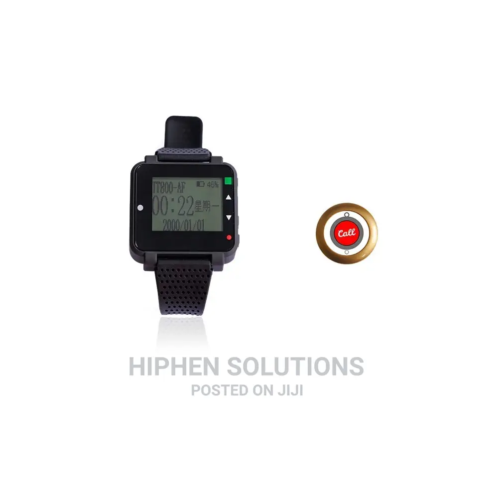 Waiter Call System Pager Watch
