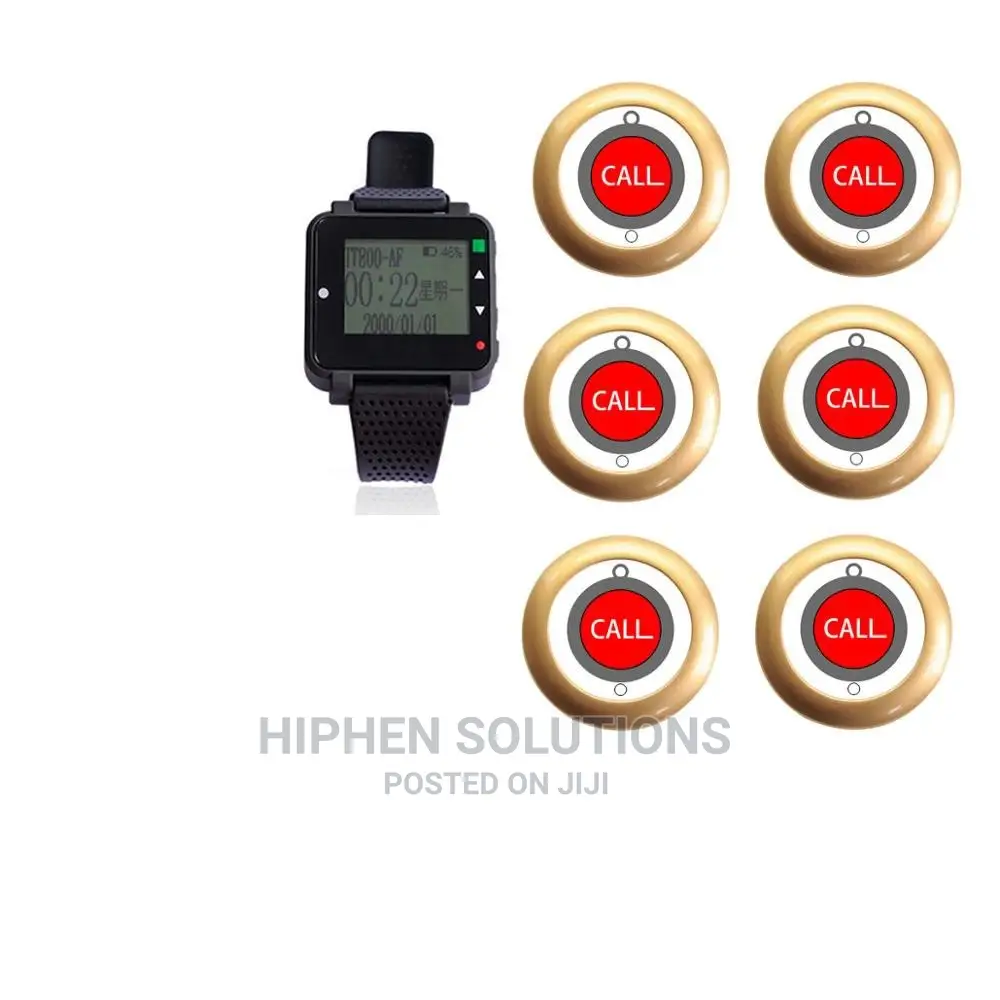 Waiter Call System Pager Watch