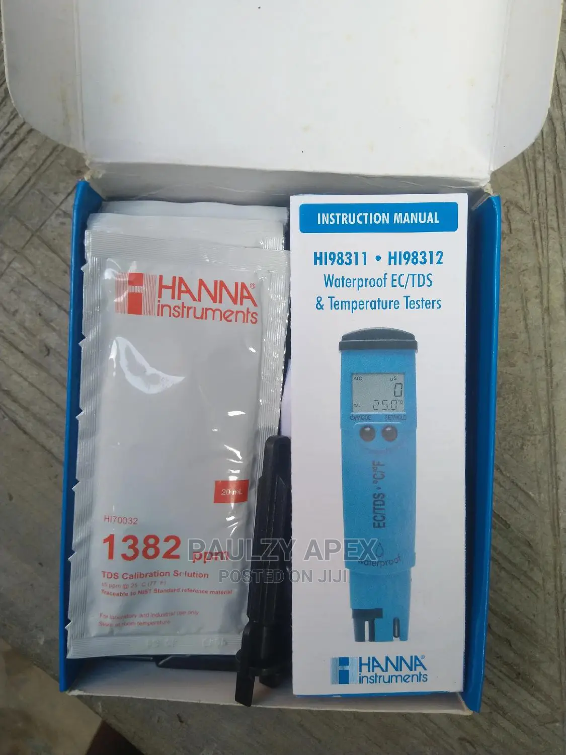Hanna Ec/Tds Tester