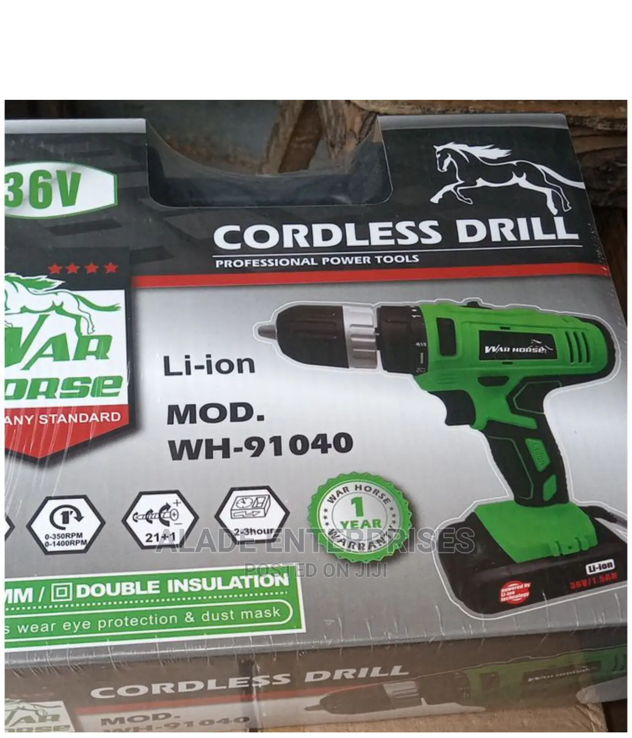 Cordless Screw Machine 36v Drill