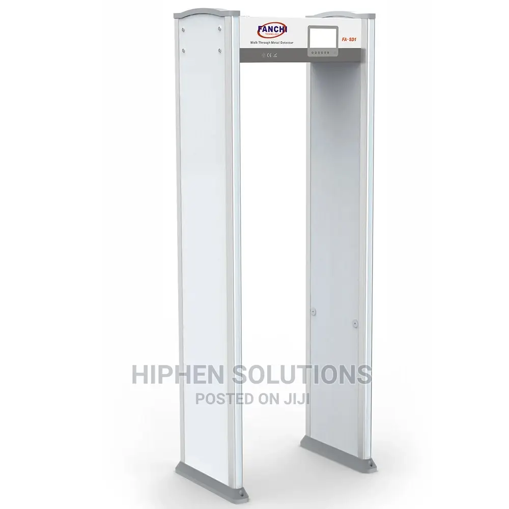 High Sensitivity Walk Through Metal Detector