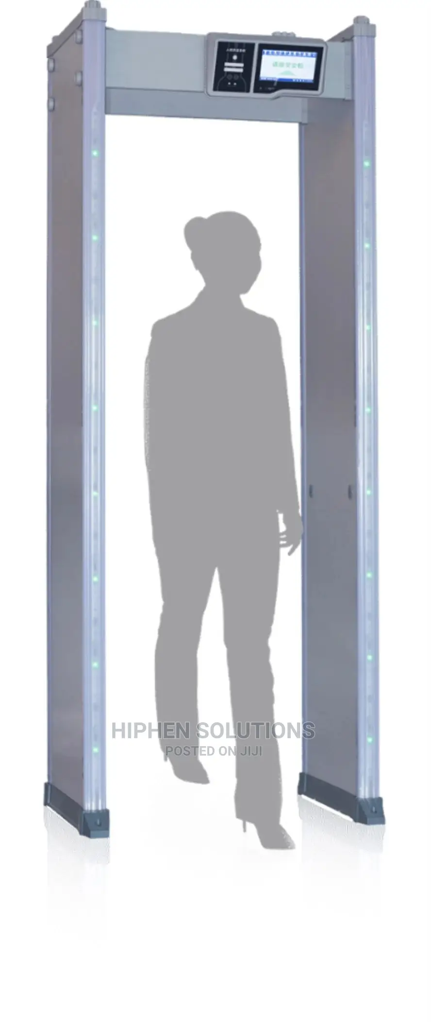 Intelligent Walk Through Body Metal Detector