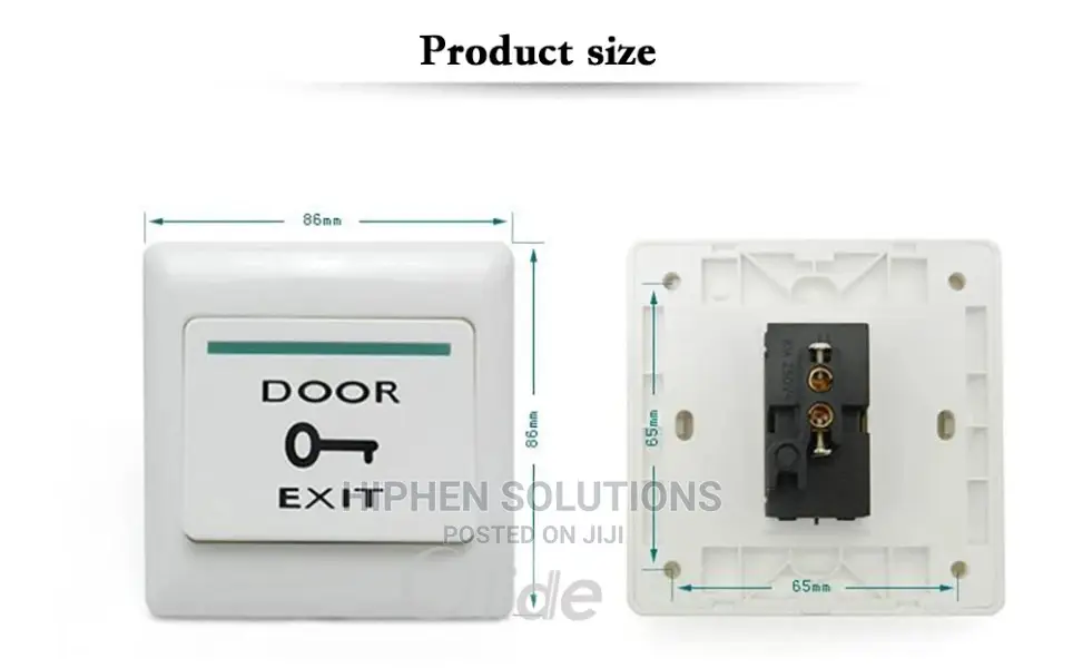 Door Switch Push Use Waterproof Exit Button Push Button