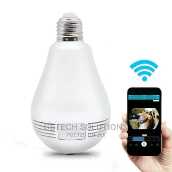 Smart Wifi Bulb Spy Camera
