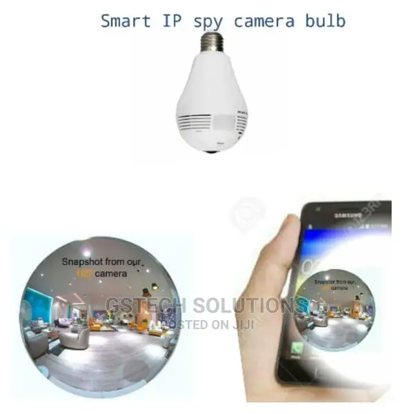 Smart Wifi Bulb Spy Camera