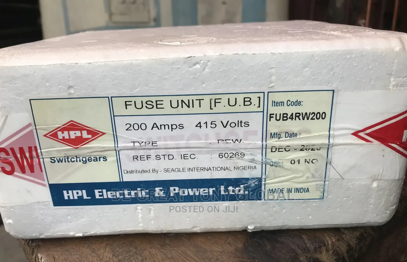 200amps Fuse and Base HPL