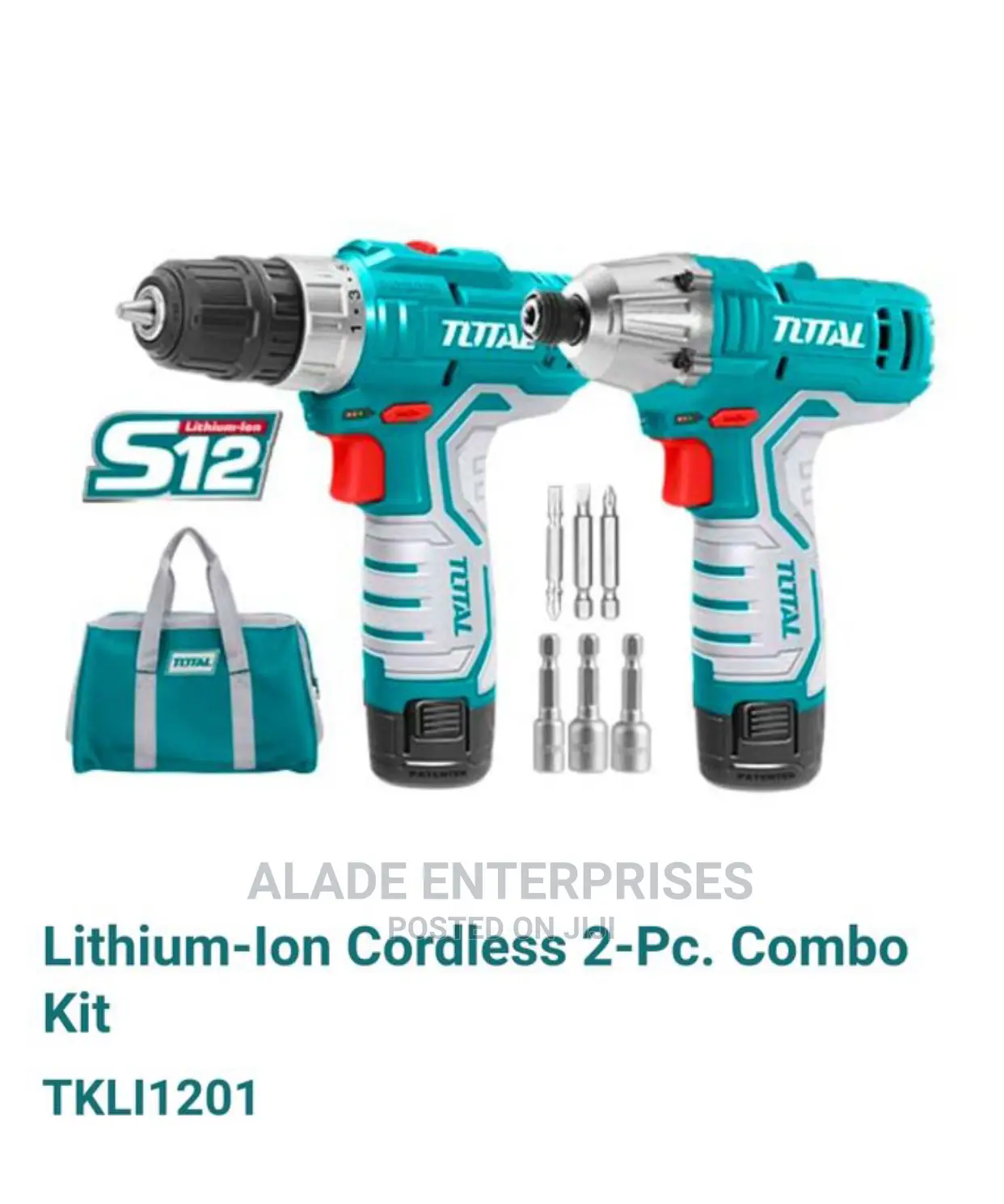 12V Two in One Cordless Drill and Impact Driver