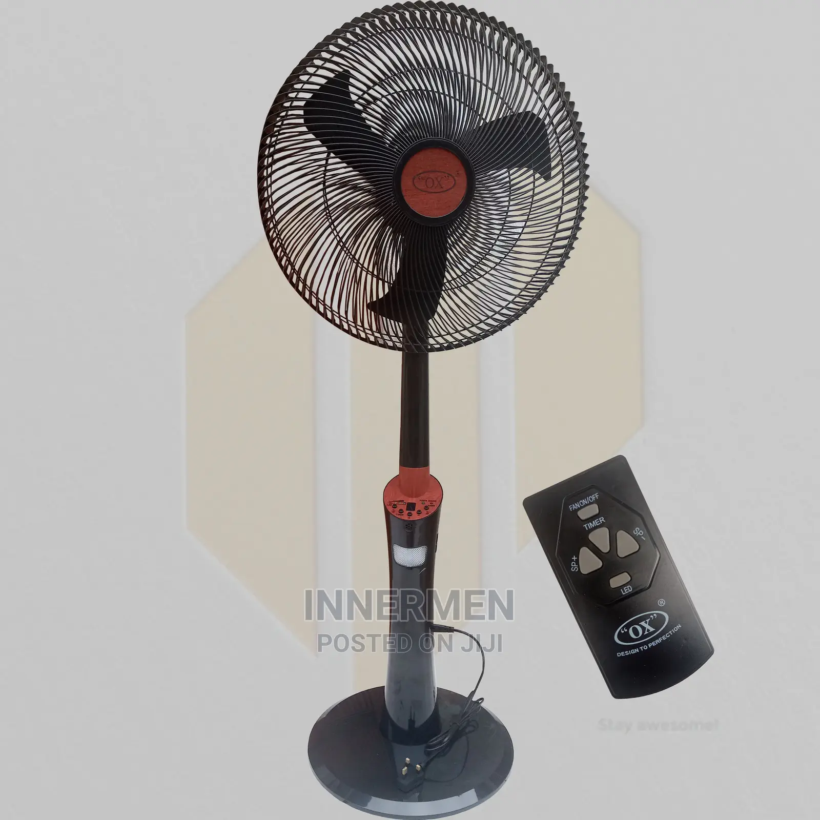 Ox Plus 18inches Rechargeable Fan